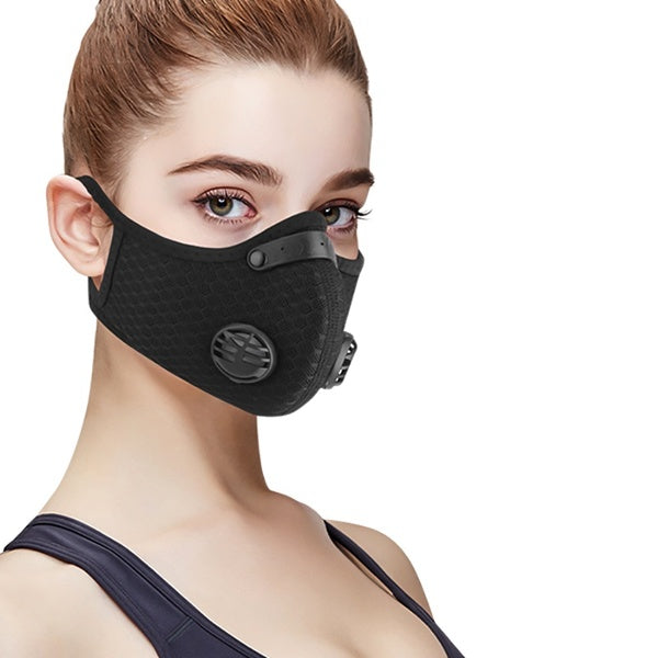 Sport Fashion Mask/ DustProof Breathing Mask/ Carbon Filtered Mask for Woodworking, Mowing, Running, Cycling, Outdoor Activities