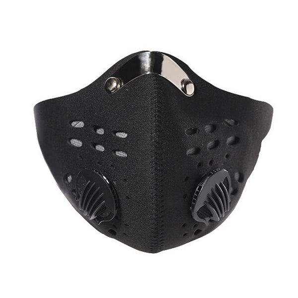 Sports Neoprene Mask With Carbon Anti Dust Protection