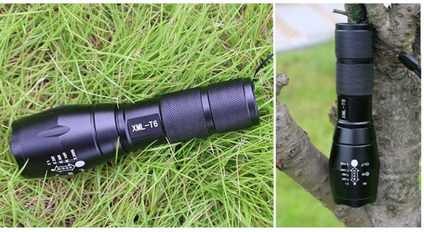 Tactical Led Flashlight, 3000 Lumens,  Water Proof