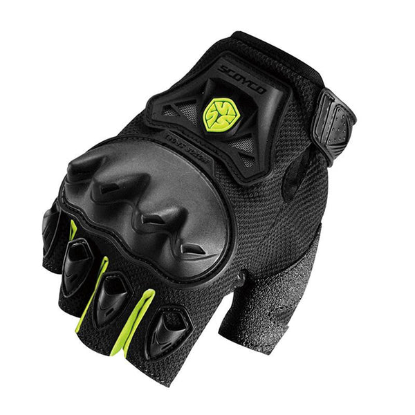 Motorcycle Riding Half Finger Gloves for Outdoor Sports and Gym Workout