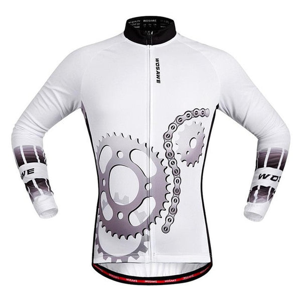 Cycling Jersey Long Sleeved Shirt, MTB Jacket Designed for the Outdoors