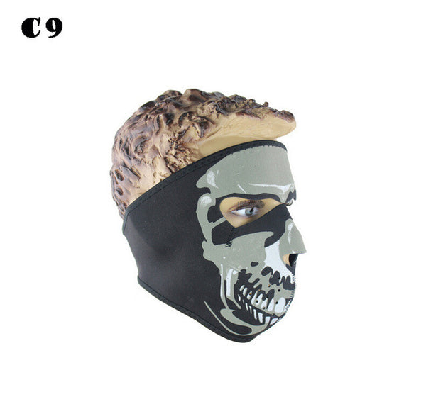 Skull and Other Cool Styles of Riding Face Mask
