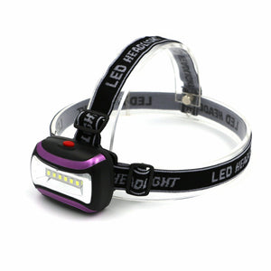 600 Lumens 3-mode Super Bright 6 LED Head Lamp
