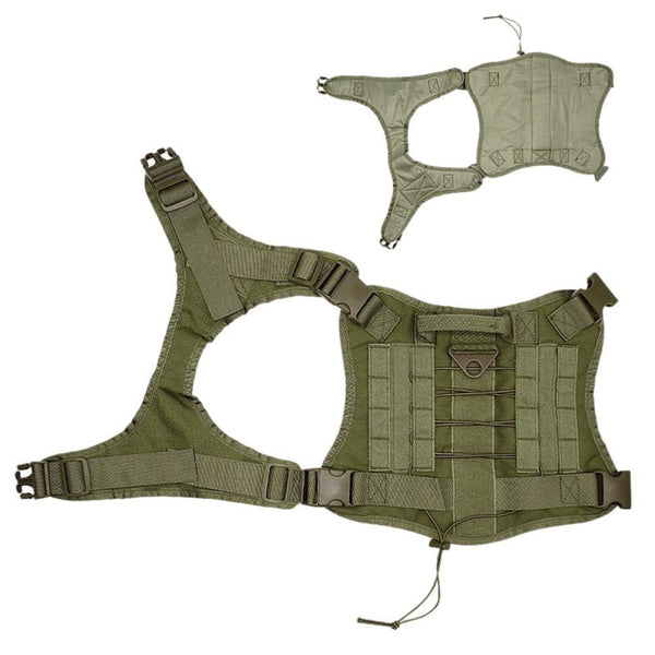Tactical Dog Vest for Service, Working, Walking, Hiking, Hunting, Military, Tactical Dogs Harness